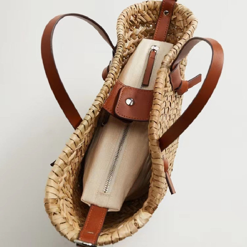 Hand-Woven Water Grass Bag