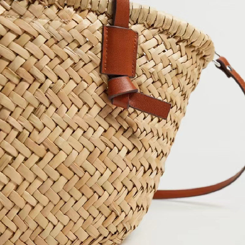 Hand-Woven Water Grass Bag