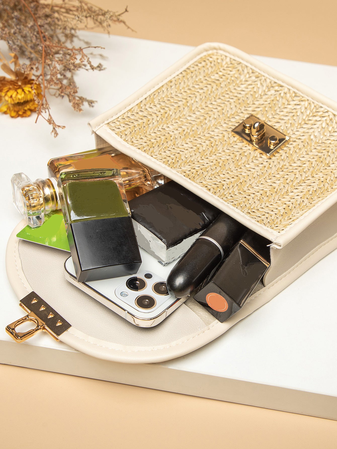 Vintage Pearl Crossbody