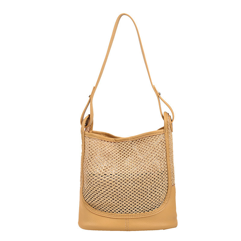 Women's Fashion Large Capacity Straw Tote Bag