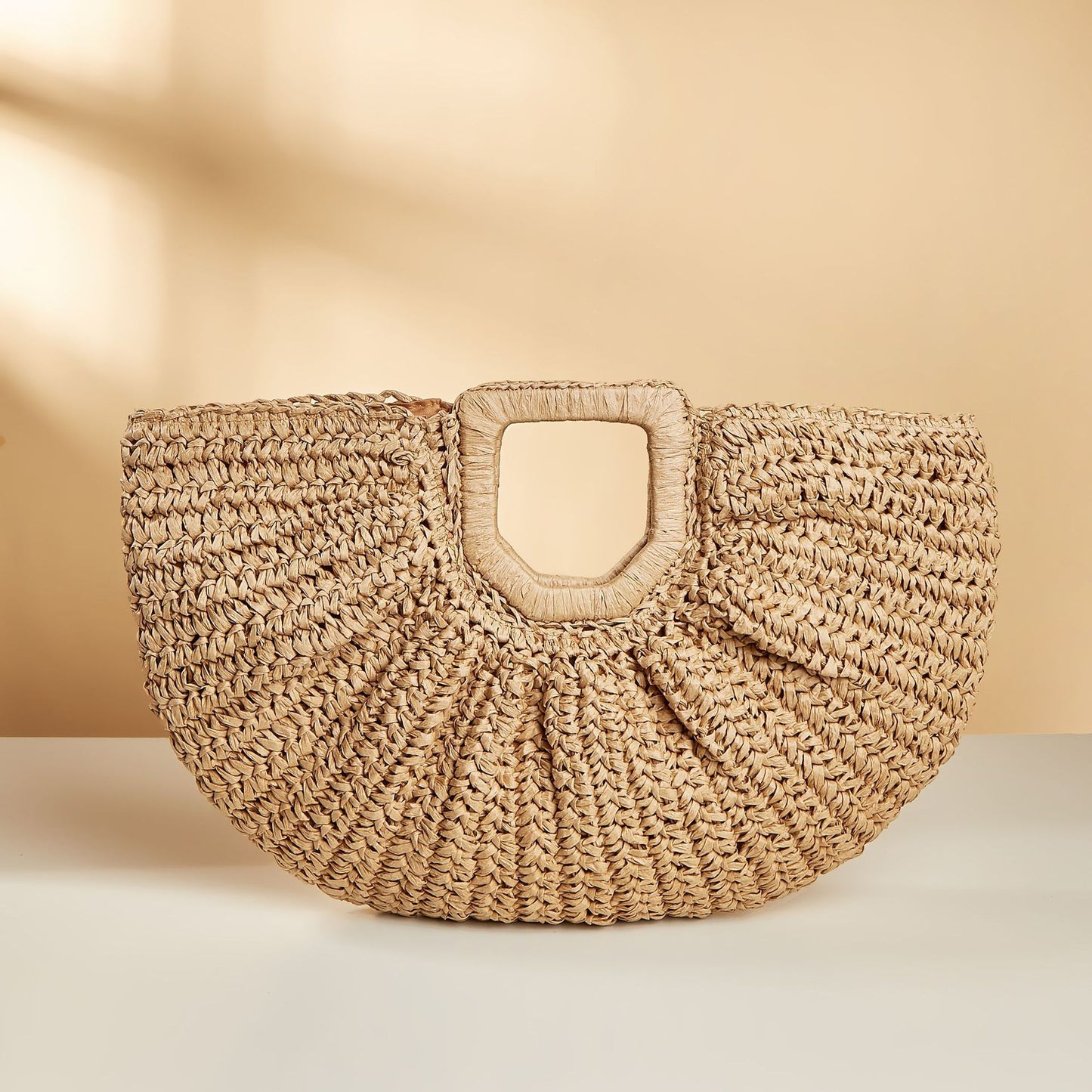 Half-Moon Winged Handbag