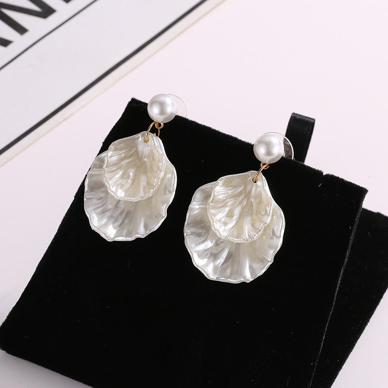 Fluer de Coquillage Earrings