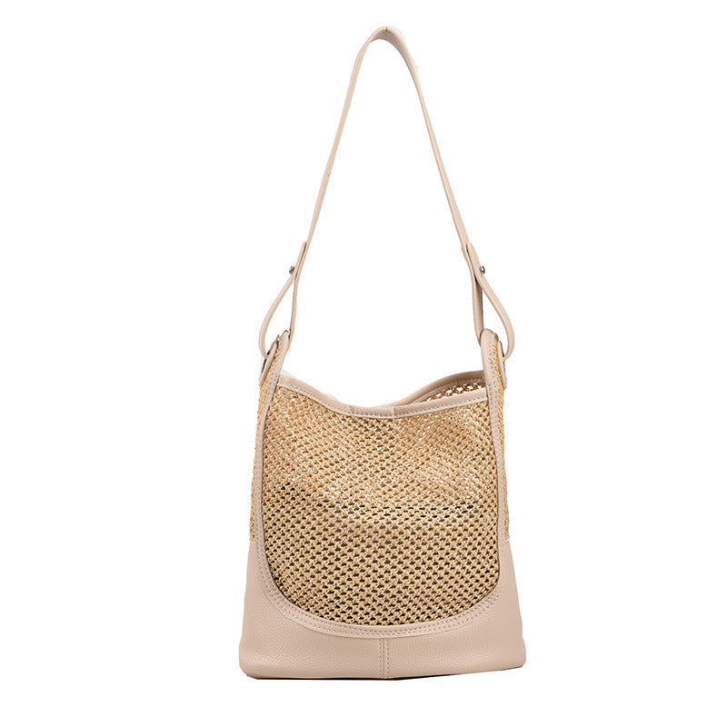 Women's Fashion Large Capacity Straw Tote Bag
