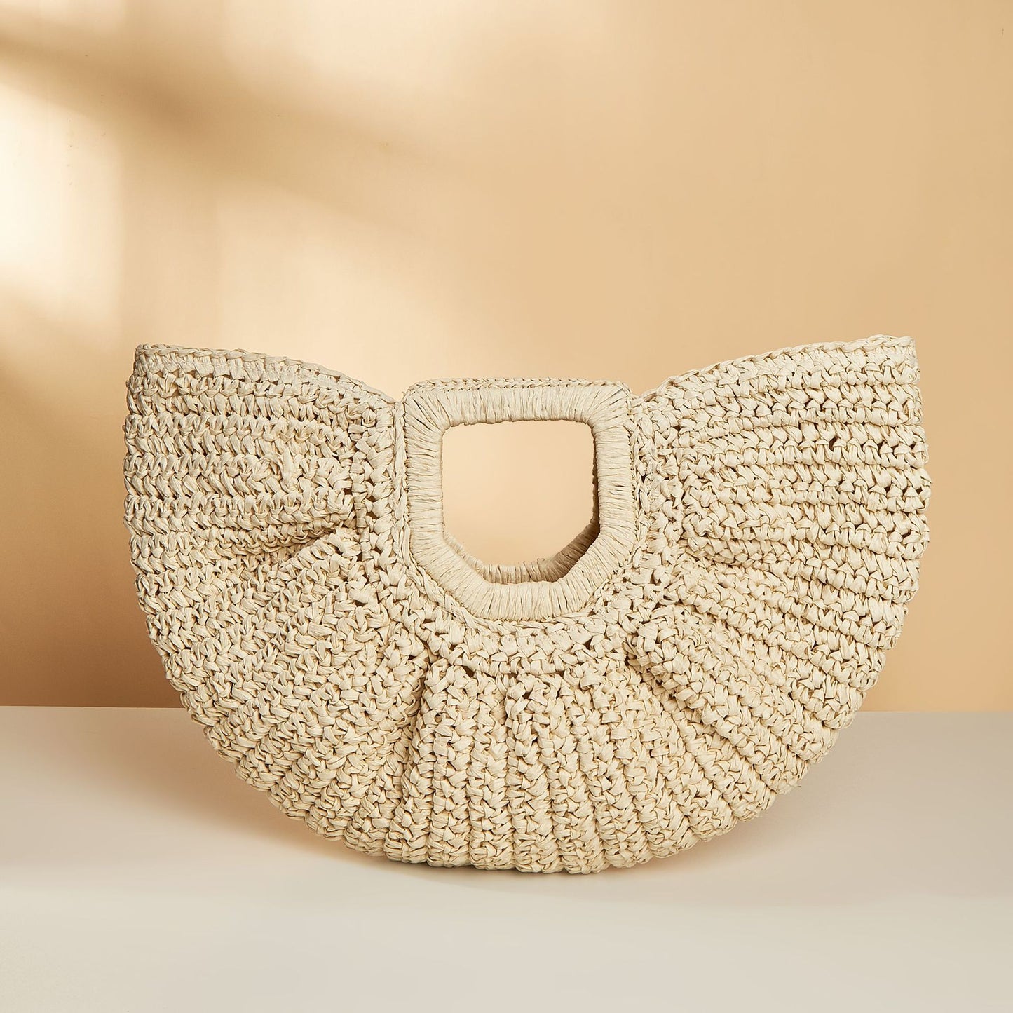 Half-Moon Winged Handbag
