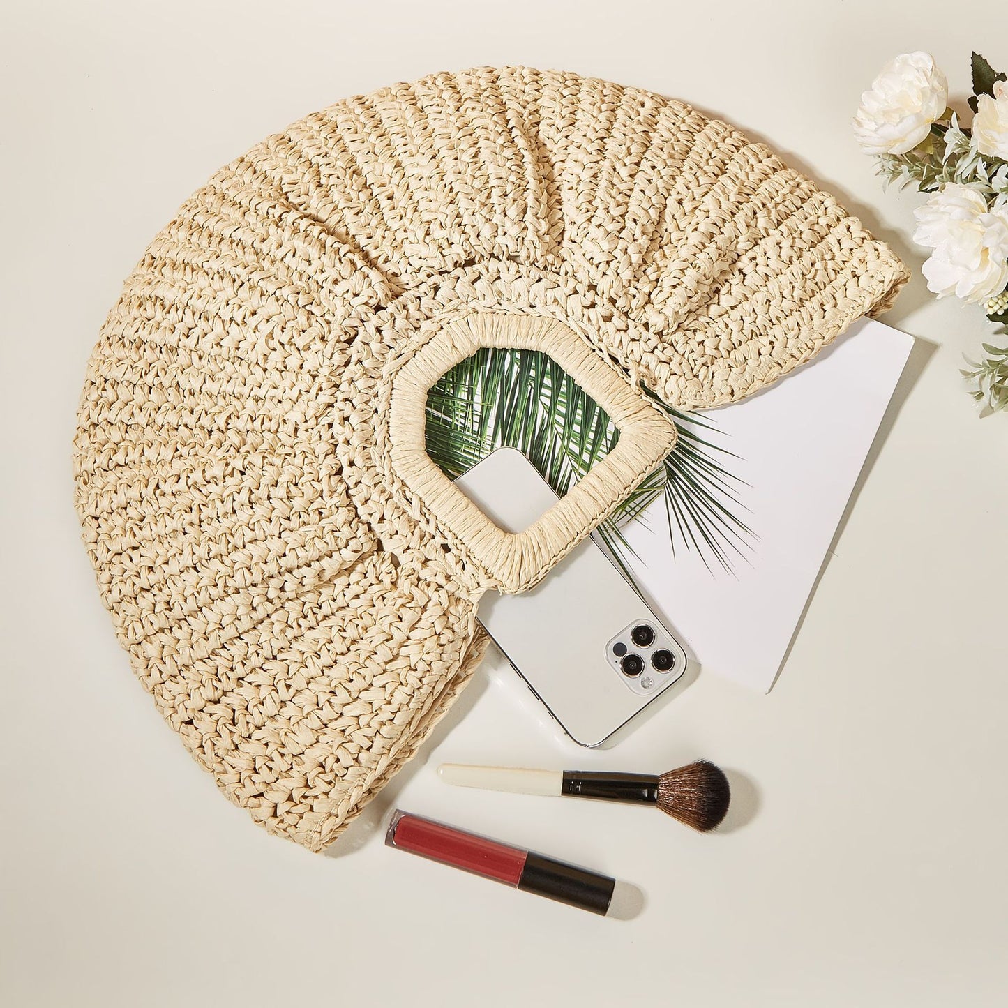 Half-Moon Winged Handbag