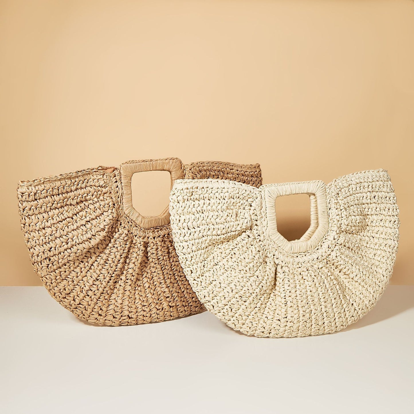 Half-Moon Winged Handbag