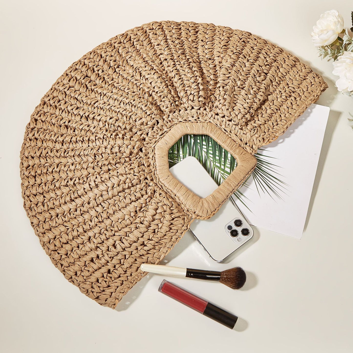 Half-Moon Winged Handbag