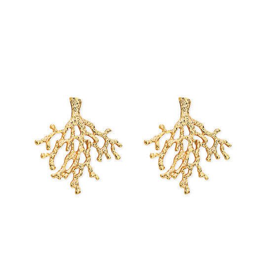 Metal Geometric Irregular Earrings