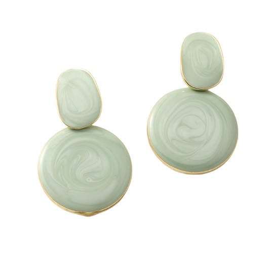Candy Drop Geomtric Earrings