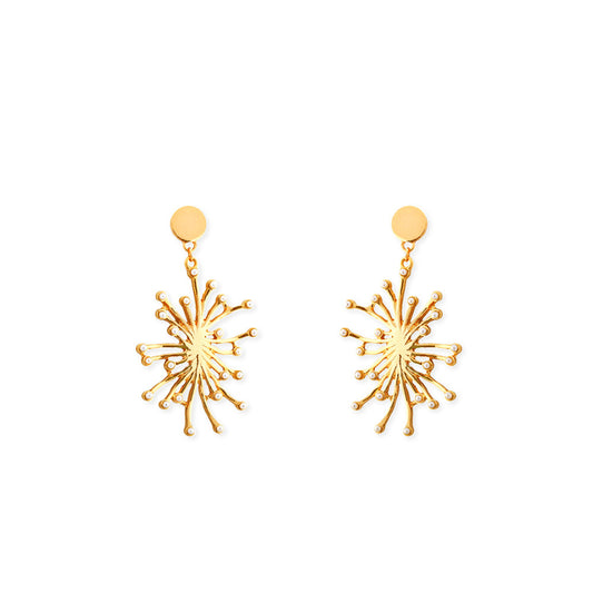 Women's Alloy Earrings Pearl Tentacles Earrings